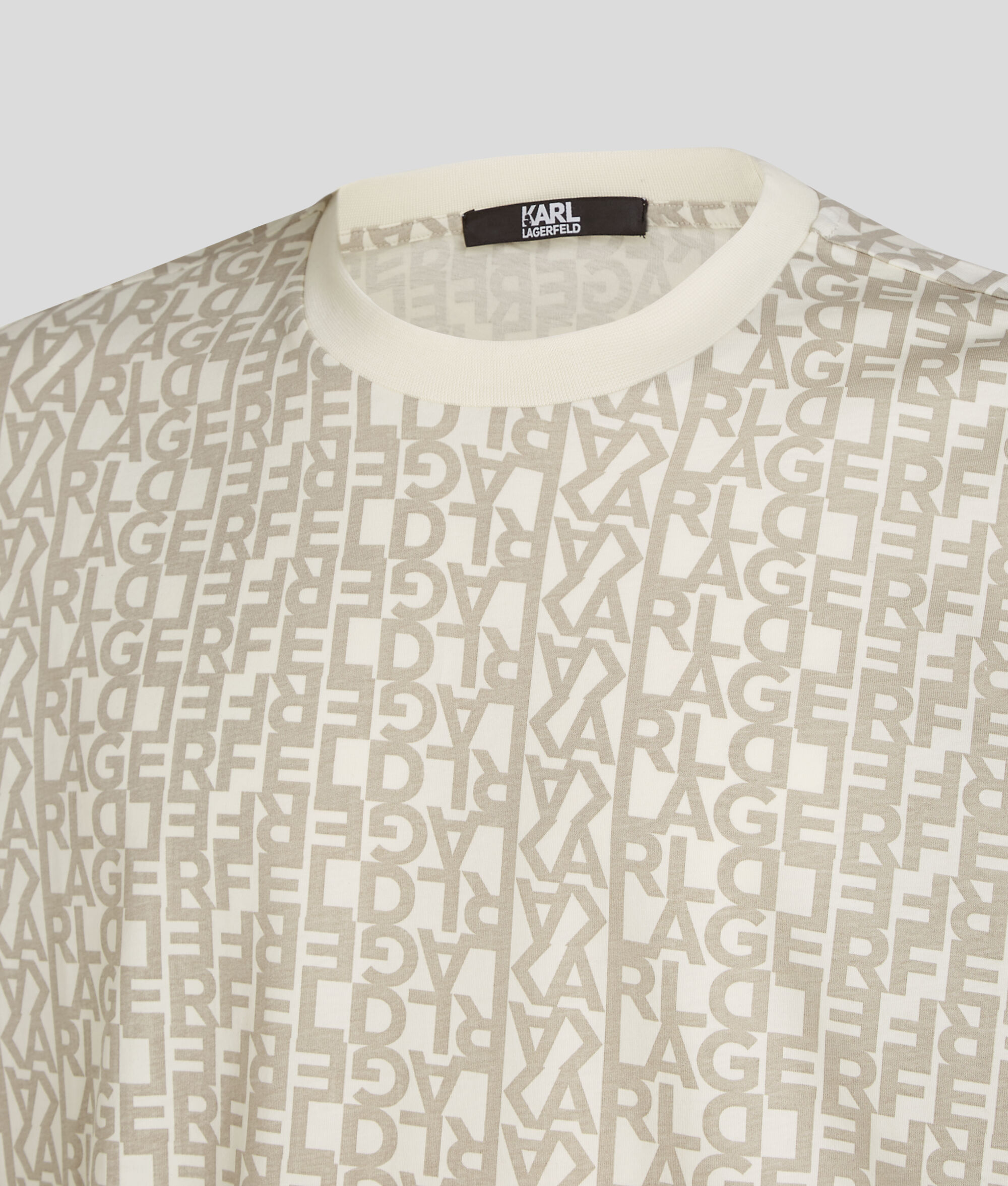 (image for) Efficient All-Over Karl Logo T-Shirt